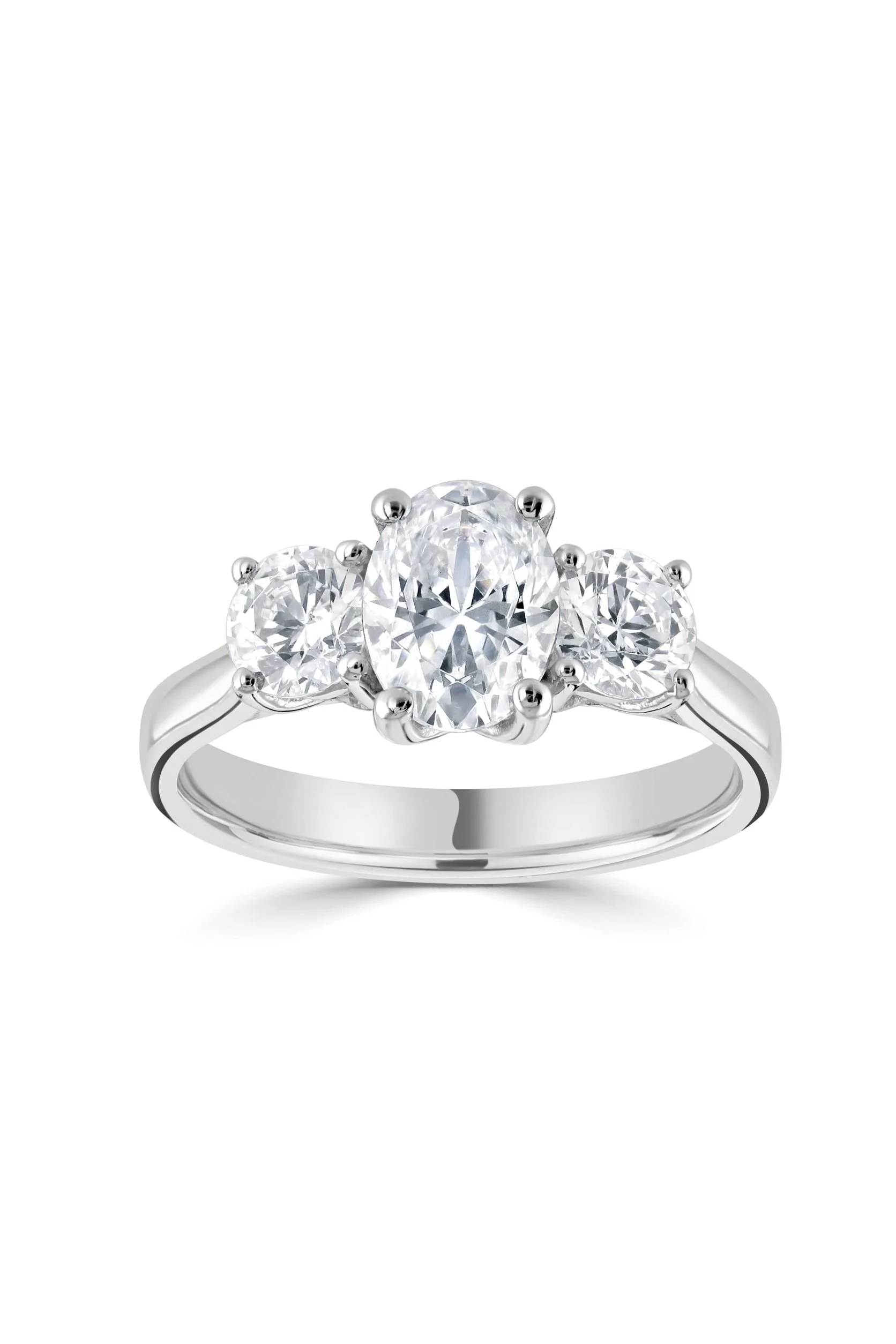 Cheap 3 stone engagement rings sale